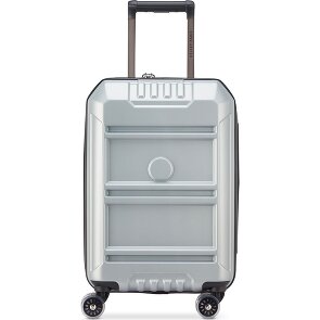 Delsey Paris Rempart 2.0 4 roulettes Trolley de cabine 55 cm avec soufflet d'extension