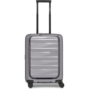 Bergpfeil Travel 4 roulettes Trolley de cabine 55 cm Compartiment pour ordinateur portable avec soufflet d'extension