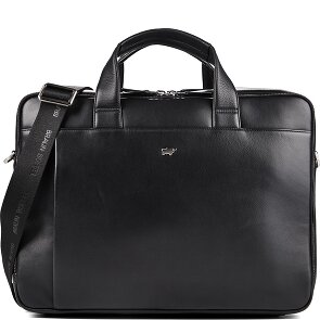 Braun Büffel Golf 3.0 Attaché-case Cuir véritable 40.5 cm Compartiment ordinateur