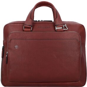 Piquadro Black Square Porte-documents en cuir 40 cm Compartiment pour ordinateur portable