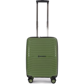 Stratic Bright+ 4 roulettes Trolley de cabine S 55 cm avec soufflet d'extension