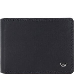 Golden Head Polo Porte-monnaie Protection RFID Cuir véritable 12.5 cm