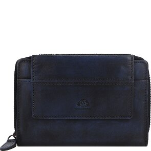 Greenburry Destressed Porte-monnaie Protection RFID Cuir 13.5 cm