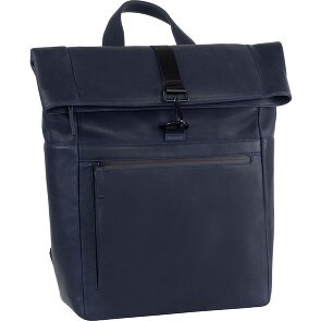 Leonhard Heyden Den Haag Sac à dos en cuir 40 cm pour ordinateur portable