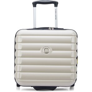 Delsey Paris Shadow 5.0 trolley business à 4 roulettes 38 cm compartiment pour ordinateur portable avec soufflet d'extension