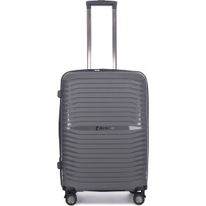 Stratic Bright+ 4 roues valise cabine M 66 cm avec soufflet d'extension