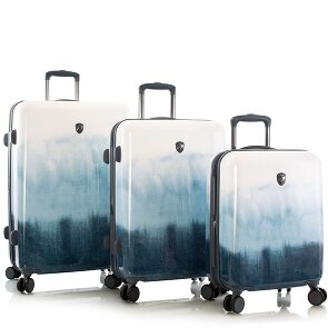 Heys Black Camo 4 roulettes Set de valises 3 pièces avec soufflet d'extension