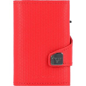 Tru Virtu Click & Slide Porte-cartes de crédit RFID en cuir 6,5 cm