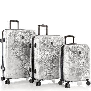 Heys Black Camo 4 roulettes Set de valises 3 pièces avec soufflet d'extension