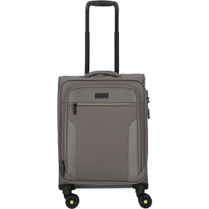 d&n Travel Line 9704 4 roues Valise cabine S 55 cm avec soufflet d'extension