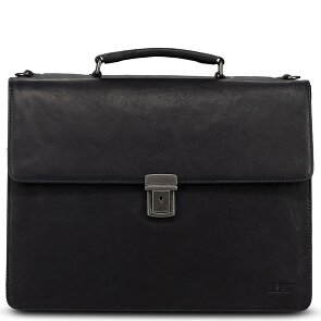 Jost Glasgow Attaché-case Protection RFID Cuir véritable 40 cm Compartiment ordinateur