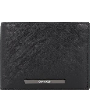 Calvin Klein Modern Bar Porte-monnaie Protection RFID Cuir 12.5 cm