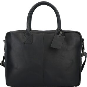 Burkely Porte-documents Vintage Taylor en cuir, 40 cm, compartiment pour ordinateur portable