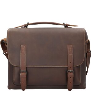 aunts & uncles The Workmates Big Fella Porte-documents en cuir 39 cm Compartiment pour ordinateur portable