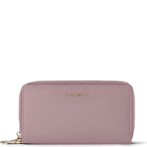 Lazarotti Bologna Leather XL Double Zip-Around Porte-monnaie RFID Cuir 20 cm