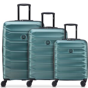 Delsey Paris Meteor 4 roues Set de valises 3 pièces avec soufflet d'extension