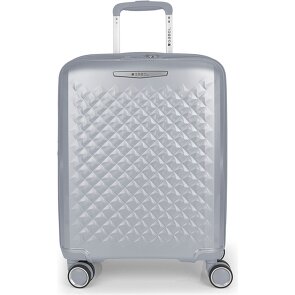Gabol Queens 4 roulettes Trolley de cabine S 54 cm avec soufflet d'extension