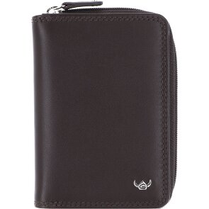 Golden Head Polo Porte-monnaie Protection RFID Cuir véritable 11.5 cm