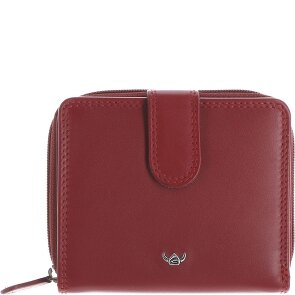 Golden Head Polo Porte-monnaie Protection RFID Cuir véritable 10.5 cm