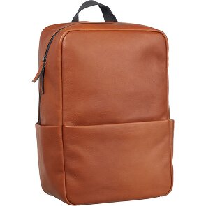 Leonhard Heyden Hamburg sac à dos en cuir 40 cm compartiment pour ordinateur portable