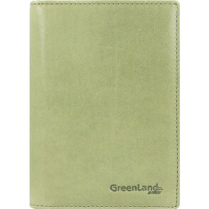 Greenland Nature Porte-passeport Soft Colour RFID en cuir 12 cm