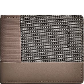 Piquadro Sync Porte-monnaie Protection RFID Cuir véritable 11 cm