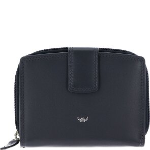 Golden Head Polo Porte-monnaie Protection RFID Cuir véritable 12 cm