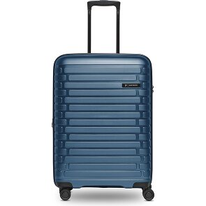 Pactastic Collection 04 THE MEDIUM + 4 roulettes Trolley M 66 cm avec soufflet d'extension