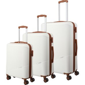 Travelite Bali 4 roulettes Set de valises 3 pièces