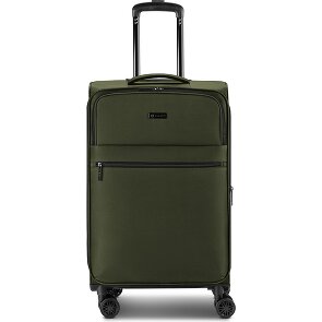 bugatti Valencia Soft 4 roulettes Trolley M 65 cm avec soufflet d'extension