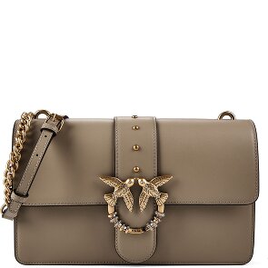 PINKO Love One Sac à bandoulière Cuir véritable 26 cm