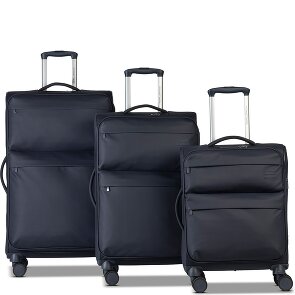 Worldpack Kyoto 4 roues Set de valises 3 pièces avec soufflet d'extension