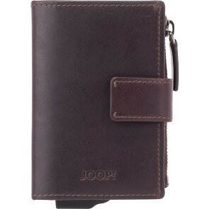 Joop! cerratano Porte-monnaie Protection RFID Cuir véritable 10.5 cm