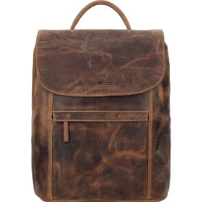 Greenburry Vintage Daypack Cuir 40 cm Compartiment pour ordinateur portable