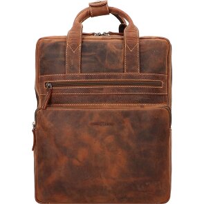 Greenburry Sac à dos Vintage en cuir 38 cm pour ordinateur portable