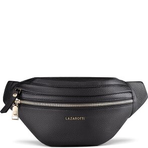 Lazarotti Bologna Leather Double-Zip Sac banane en cuir 25 cm
