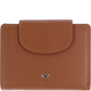 Golden Head Polo Porte-monnaie Protection RFID Cuir véritable 12 cm