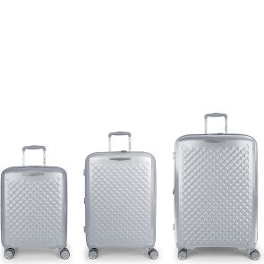 Gabol Queens 4 roulettes Set de valises 3 pièces avec soufflet d'extension