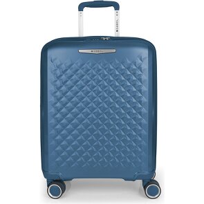 Gabol Queens 4 roulettes Trolley de cabine S 54 cm avec soufflet d'extension