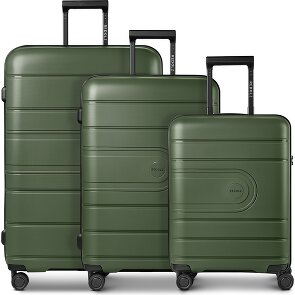 Redolz Essentials 11 4 roues Set de valises 3 pièces avec soufflet d'extension