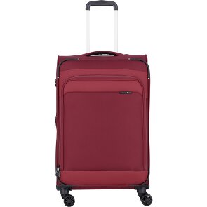 d&n Travel Line 9504 4 roulettes Trolley M 67 cm avec soufflet d'extension