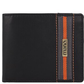 mano Don Leonardo Porte-monnaie RFID en cuir 11,5 cm