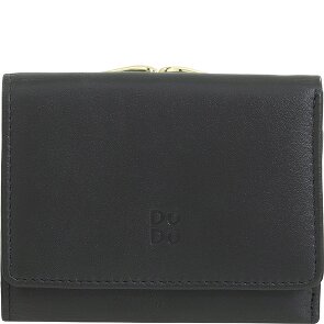 DuDu Corsica Porte-monnaie Protection RFID Cuir véritable 11 cm