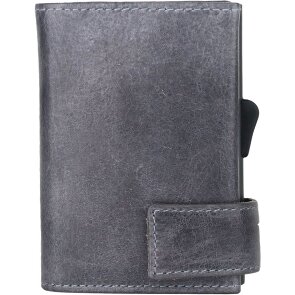 SecWal 2 porte-cartes de crédit Porte-monnaie RFID Cuir 9 cm