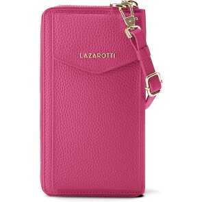 Lazarotti Bologna Leather Zip-Around Porte-monnaie Porte-téléphone en cuir 19 cm