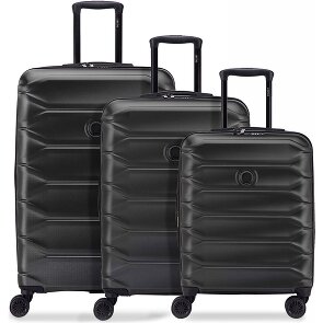 Delsey Paris Meteor 4 roues Set de valises 3 pièces avec soufflet d'extension