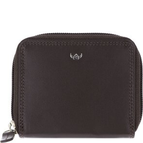 Golden Head Polo Porte-monnaie Protection RFID Cuir véritable 10 cm