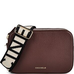 Coccinelle Tebe sac à bandoulière en cuir 18 cm