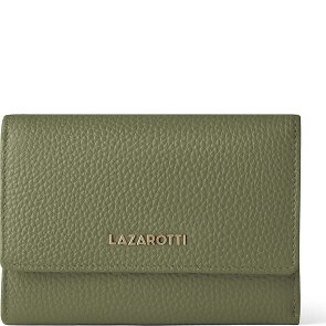 Lazarotti Porte-monnaie « Bologna » en cuir XL avec compartiment à fermeture éclair sur tout le pourtour, Cuir, 14 cm