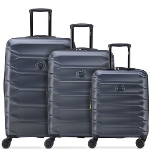 Delsey Paris Meteor 4 roues Set de valises 3 pièces avec soufflet d'extension